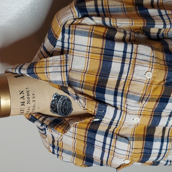 AMERICAN EAGLE | SUPER SOFT | PLAID FLANNEL SHIRT | SIZE MEDIUM - Picture 2 of 7